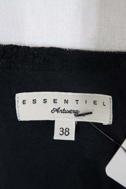 Débardeur noir en dentelle - Essentiel - M