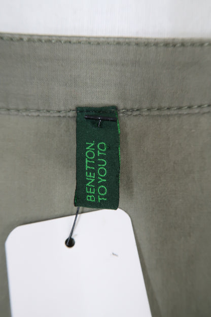Chemise khaki - Benetton - M