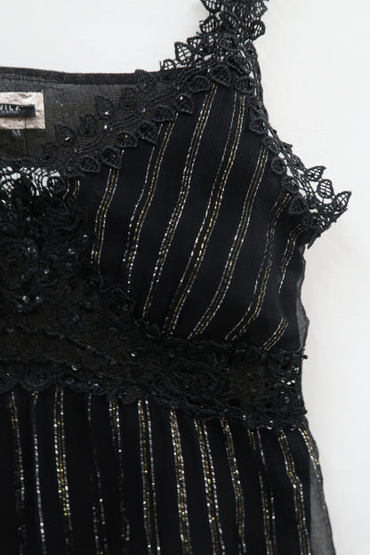 Débardeur noir à sequins - Vila clothes - M