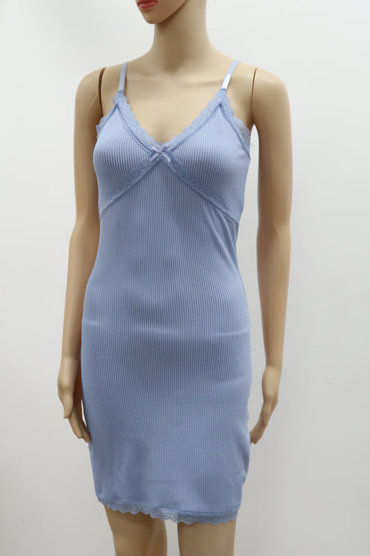 Robe de nuit bleu - H&M - S