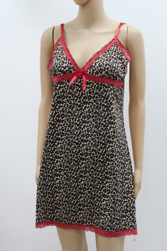 Robe de nuit léopard - Ladies Night Wear - M