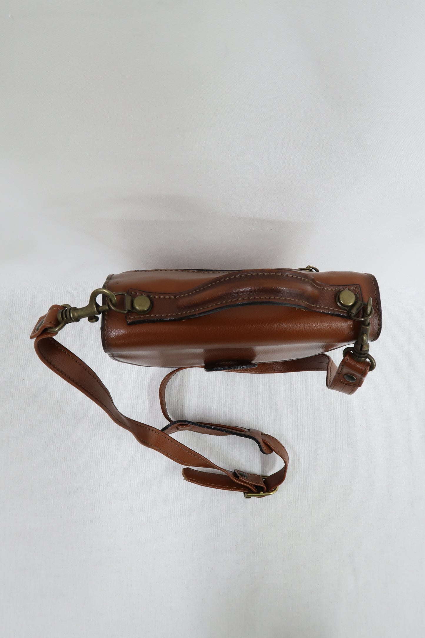 Sacoche en cuir effet cartable - Première