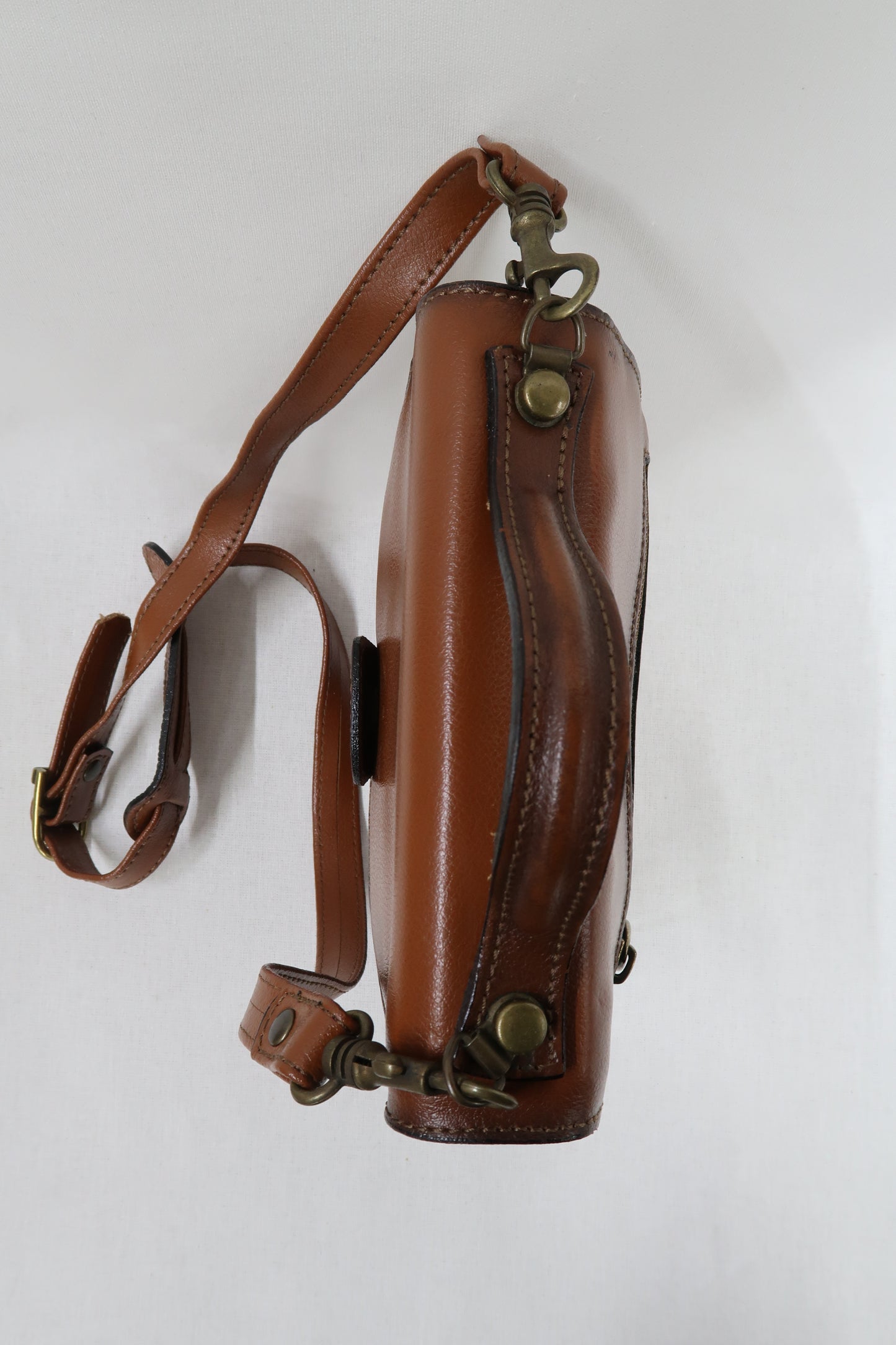 Sacoche en cuir effet cartable - Première