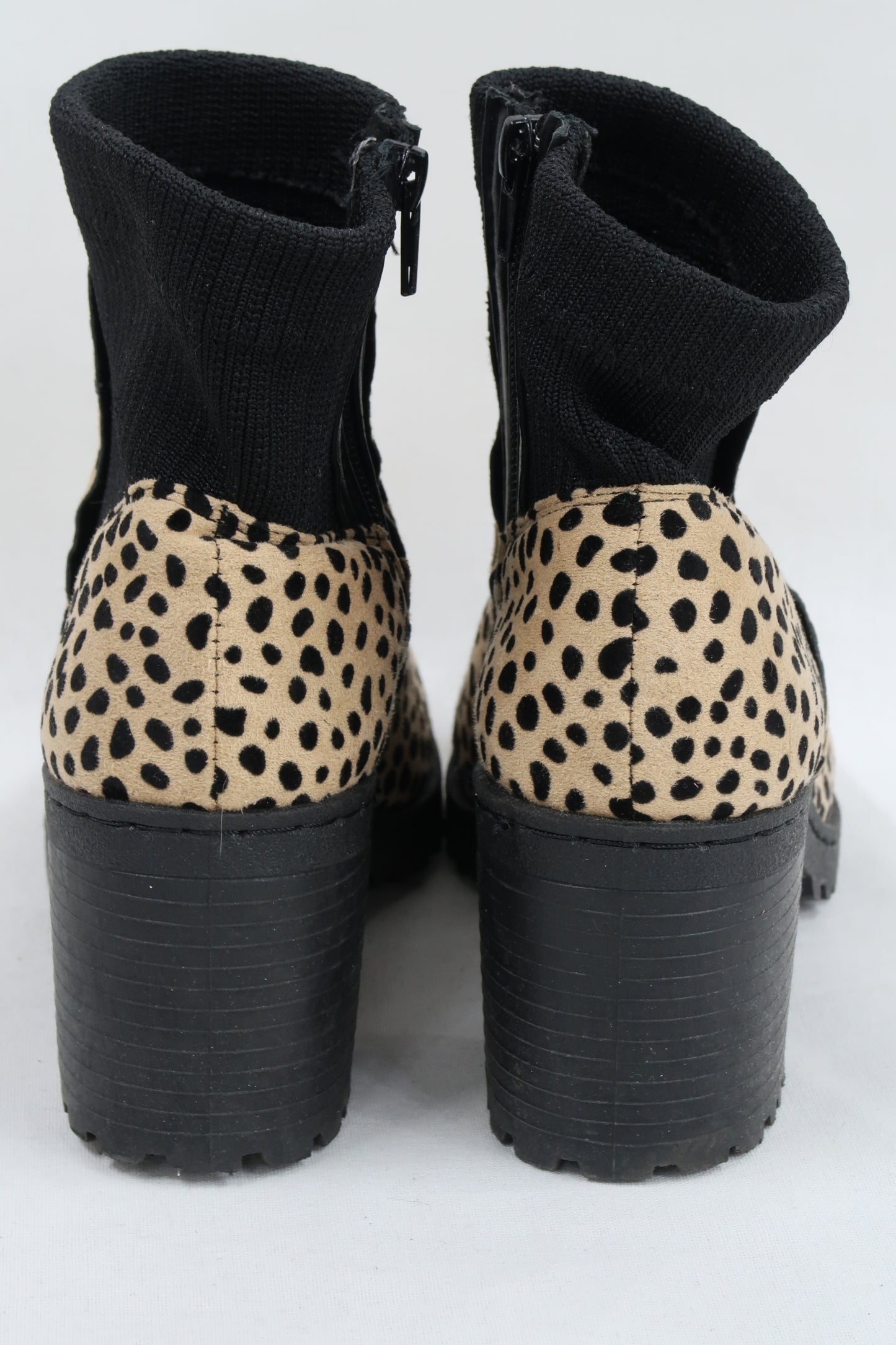 Bottines à motif léopard - 38