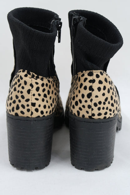 Bottines à motif léopard - 38
