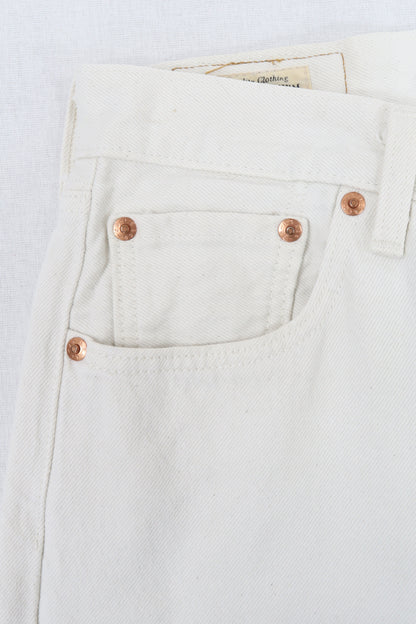 Jeans blanc cassé coupe 501 - Levi's - W28 L32