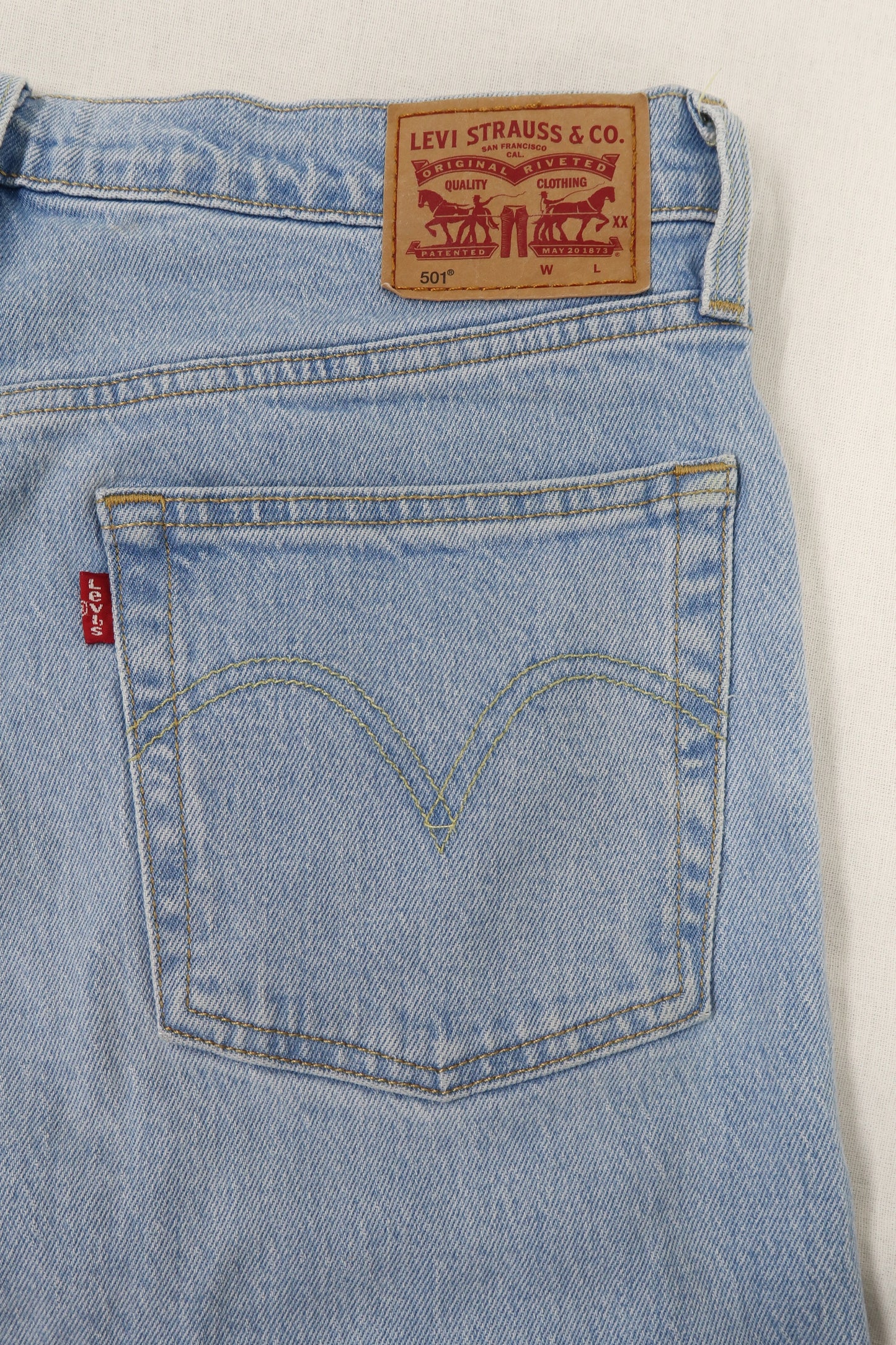 Jean 501 bleu ciel - Levi's - W30 L26