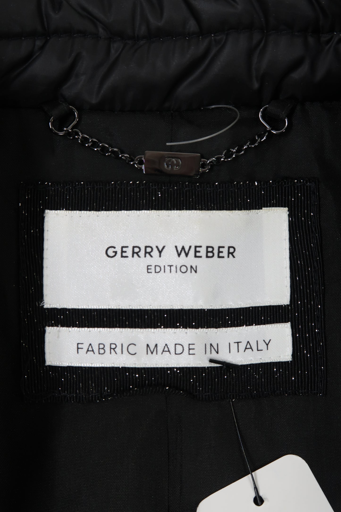 Manteau long gris foncé en laine - Gerry Weber - XL