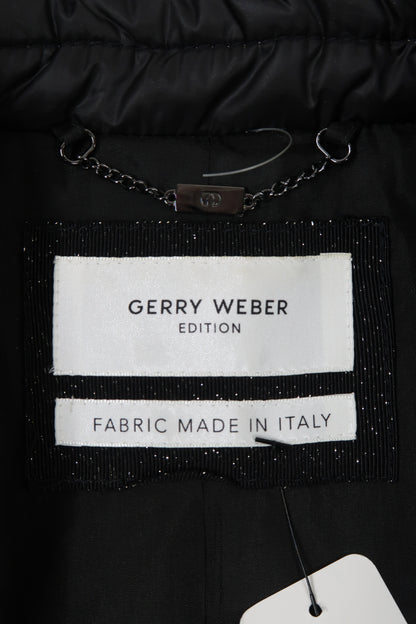 Manteau long gris foncé en laine - Gerry Weber - XL
