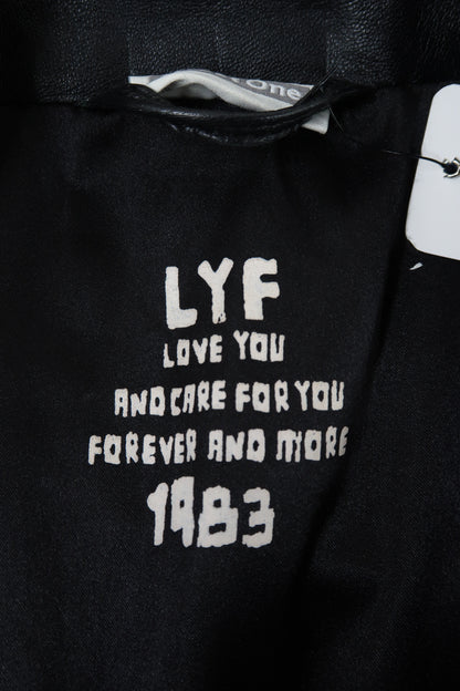 Veste longue en cuir noire - Street One - M