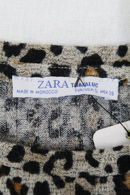 Robe à motif léopard - Zara - S