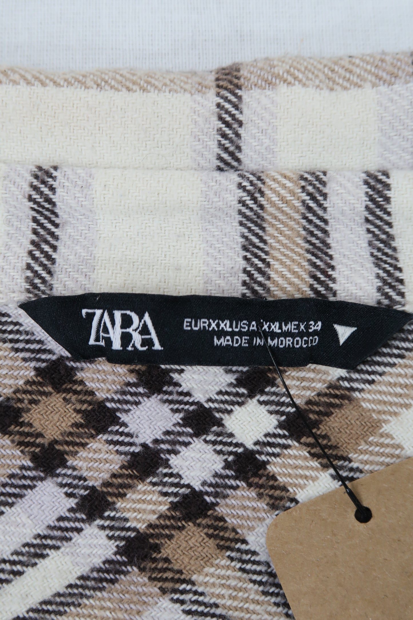 Chemise à rayures - Zara - XXL