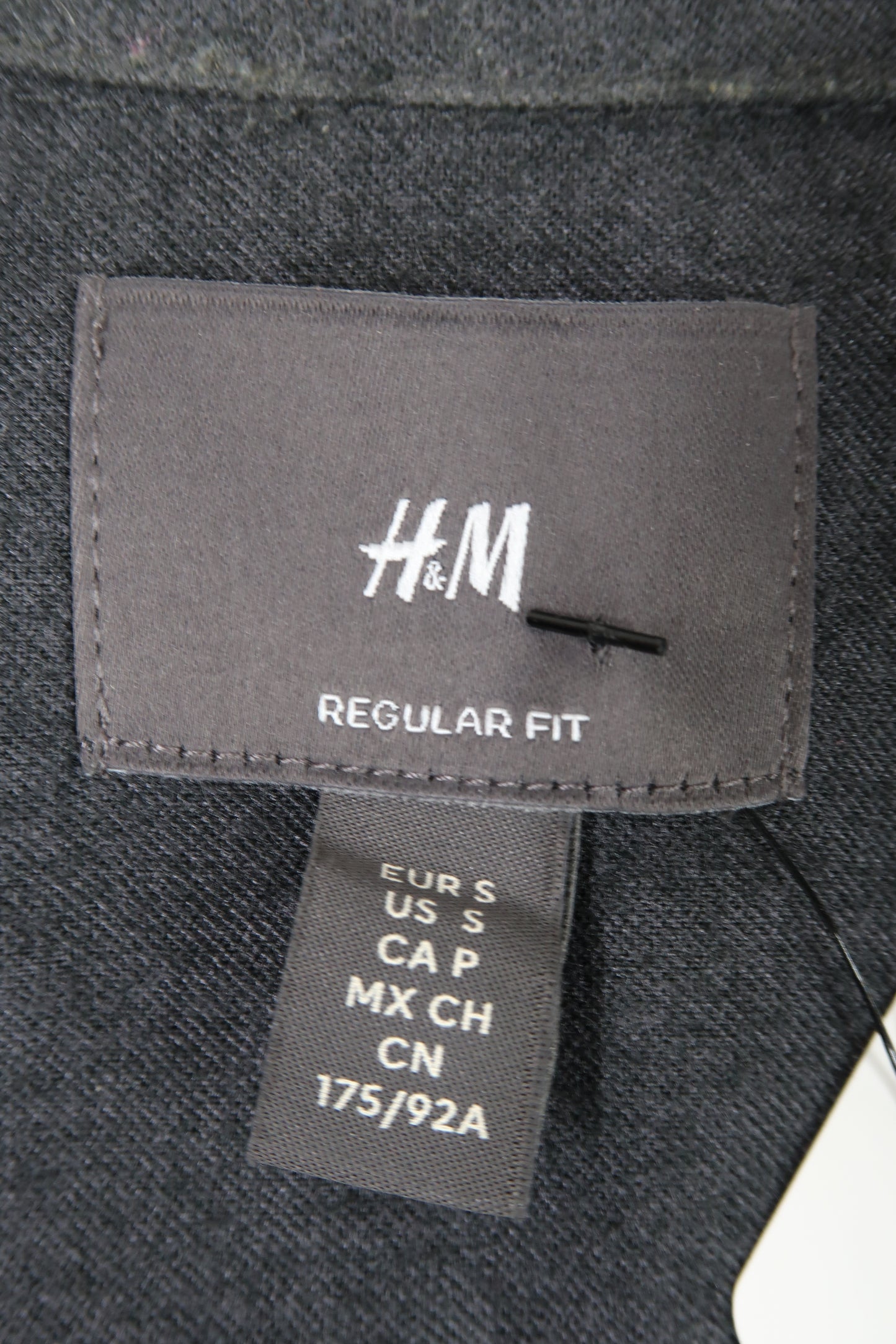 Chemise grise à manches longues - H&M - S