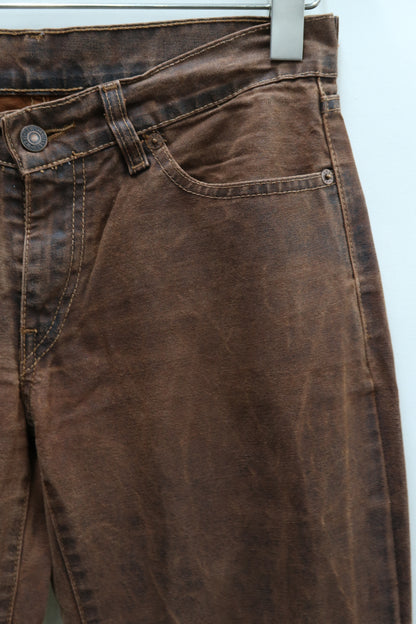 Pantalon vintage marron délavé - Levi's - W28 L34