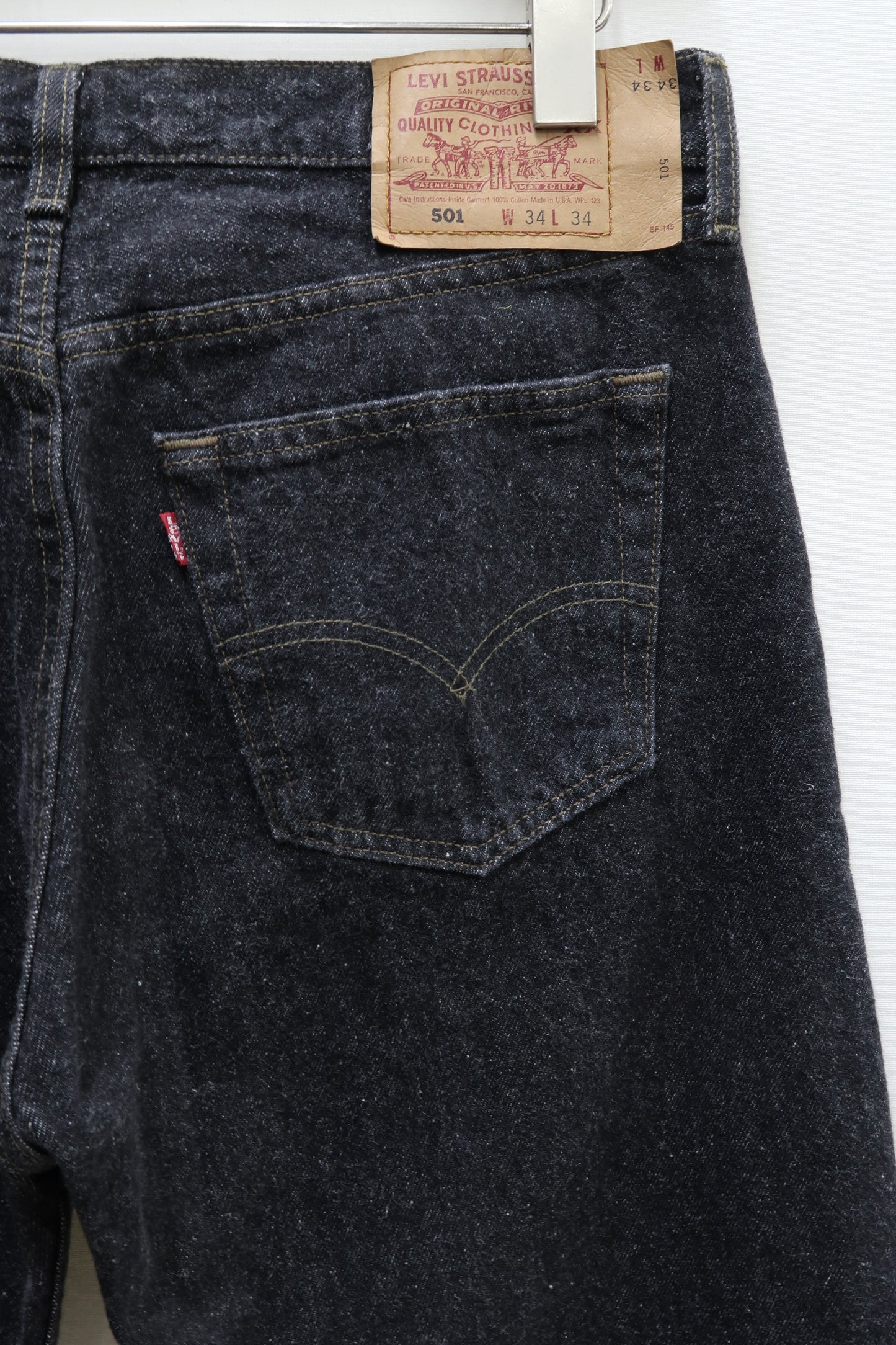 Pantalon gris chiné coupe 501 - Levi's - W34 L34