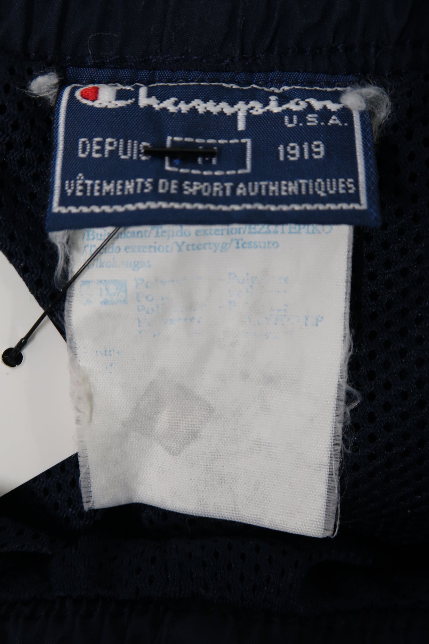 Jogging bleu marine et blanc - Adidas - XS