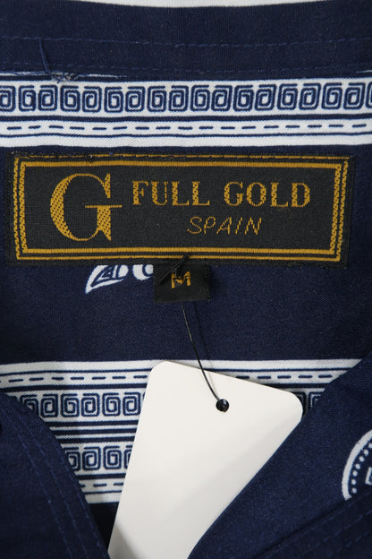 Chemise à manches courtes à motifs - G full gold - M