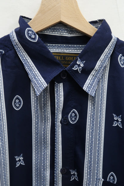 Chemise à manches courtes à motifs - G full gold - M