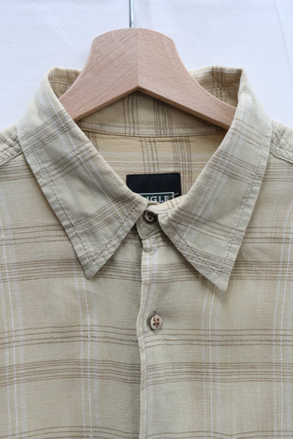 Chemise à manches courtes jaune pâle - Aigle - L