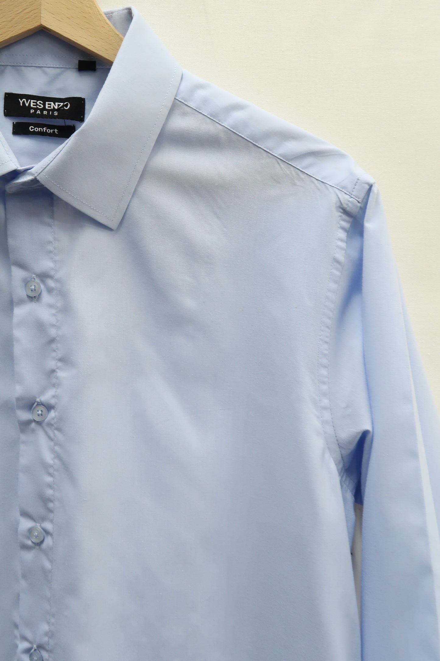 Chemise bleu ciel - Yves Enzo - M