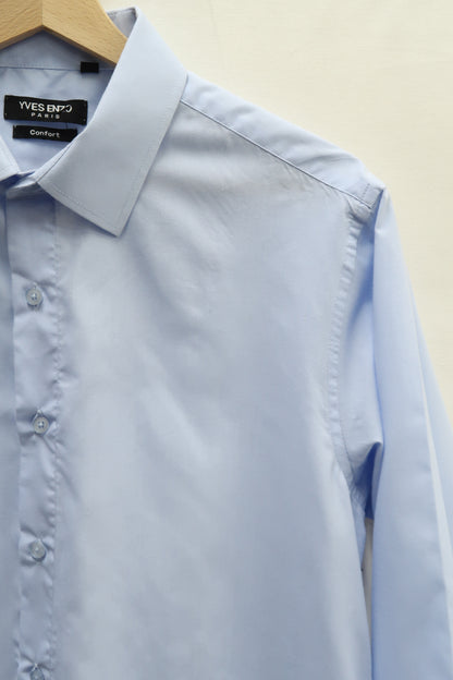 Chemise bleu ciel - Yves Enzo - M