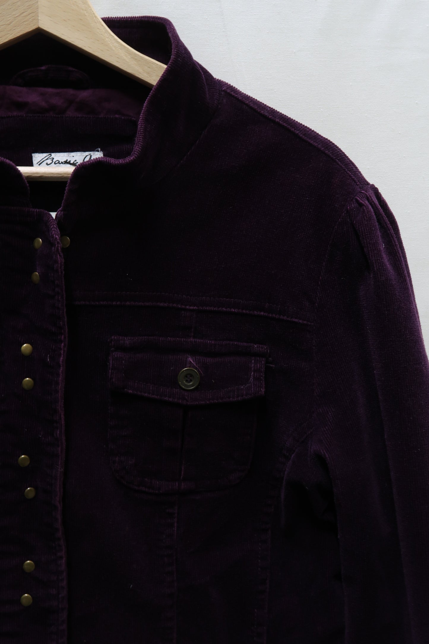 Veste violette striée - M/L