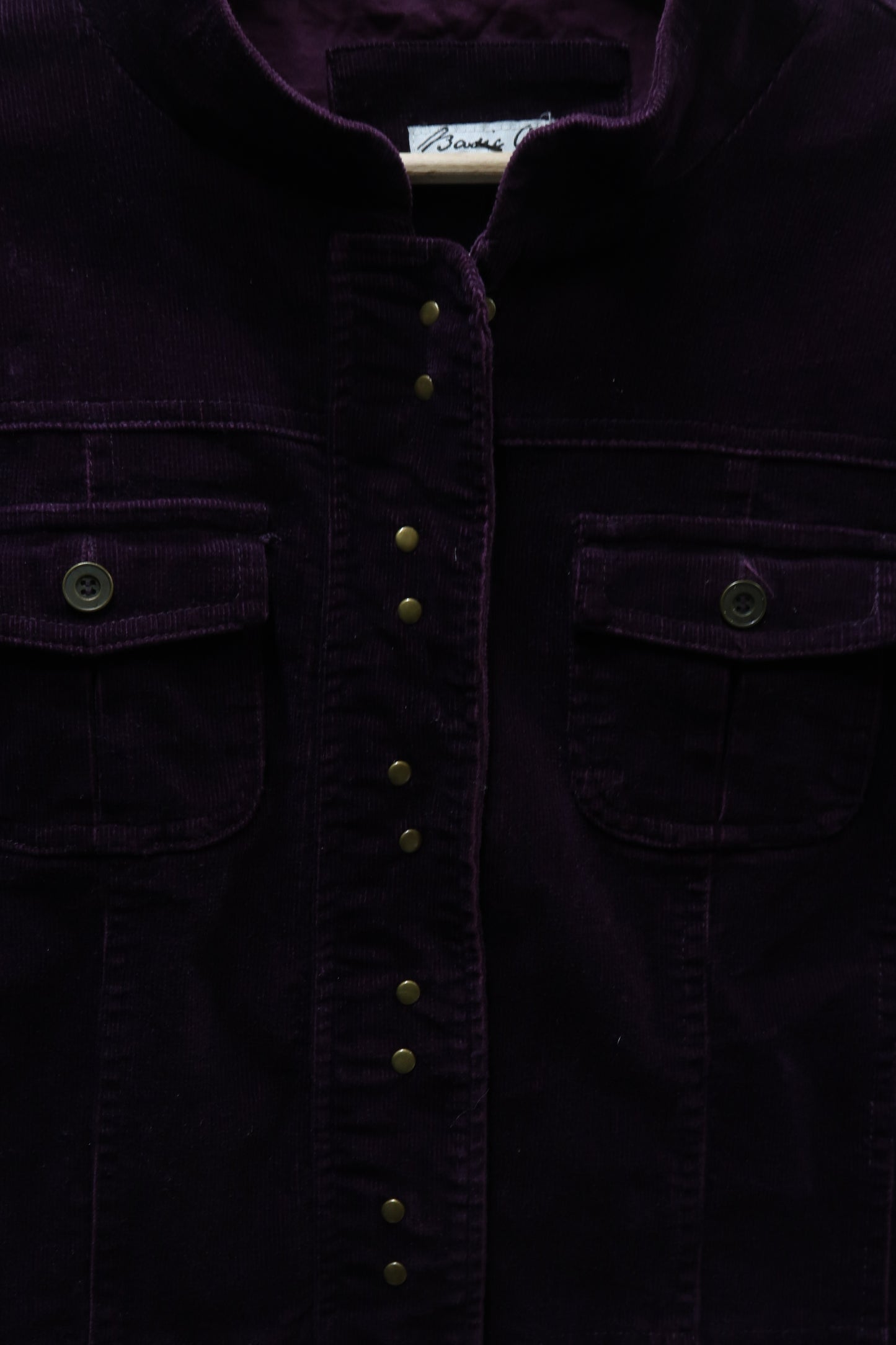 Veste violette striée - M/L