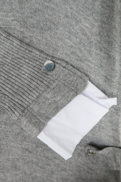 Haut gris & blanc - Morgan - S