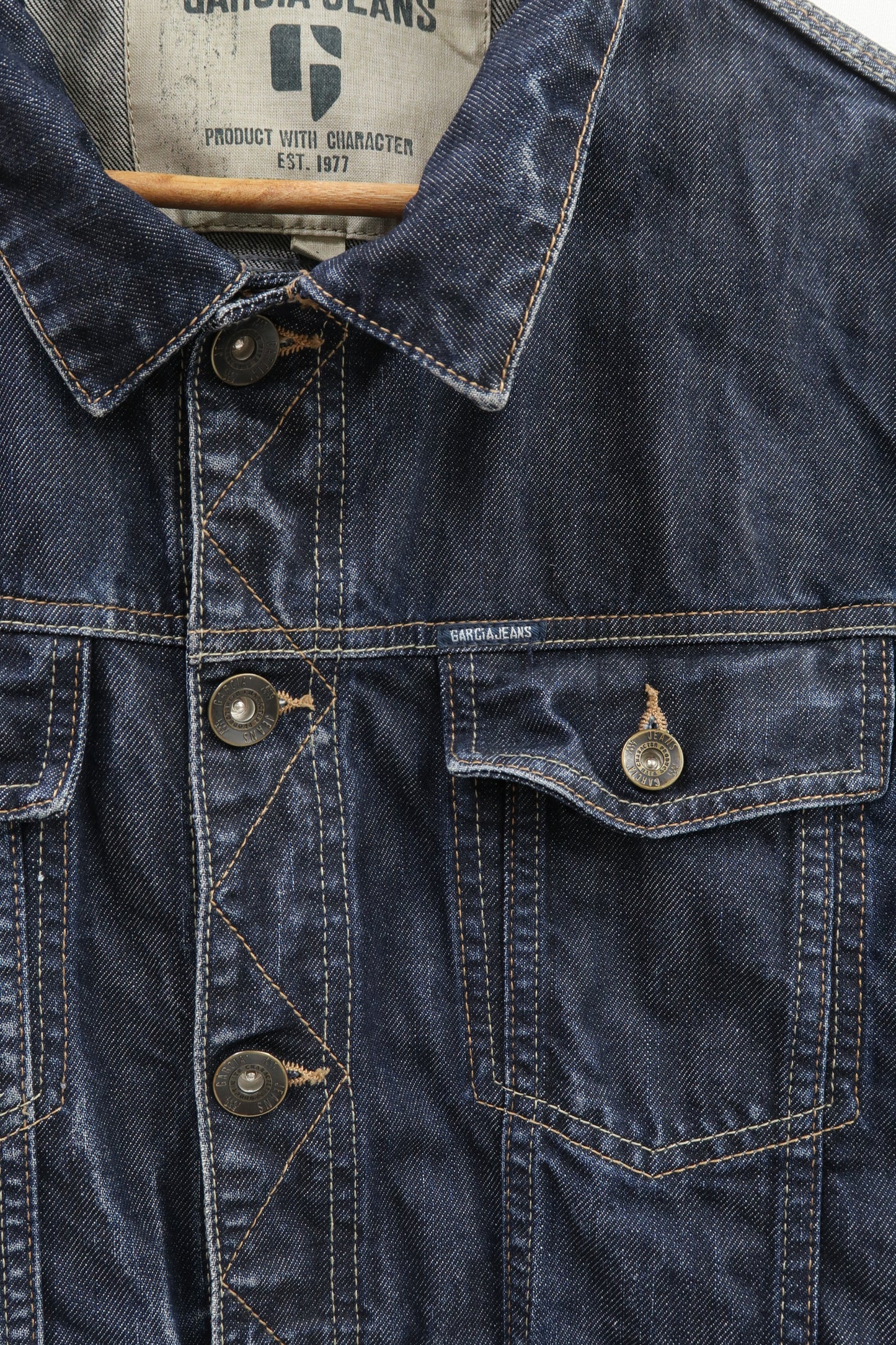 Veste en jean bleue denim - Garcia Jeans - L