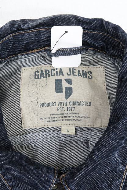 Veste en jean bleue denim - Garcia Jeans - L