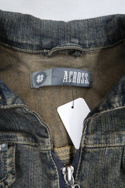 Veste en jean vintage délavé - Across - XS