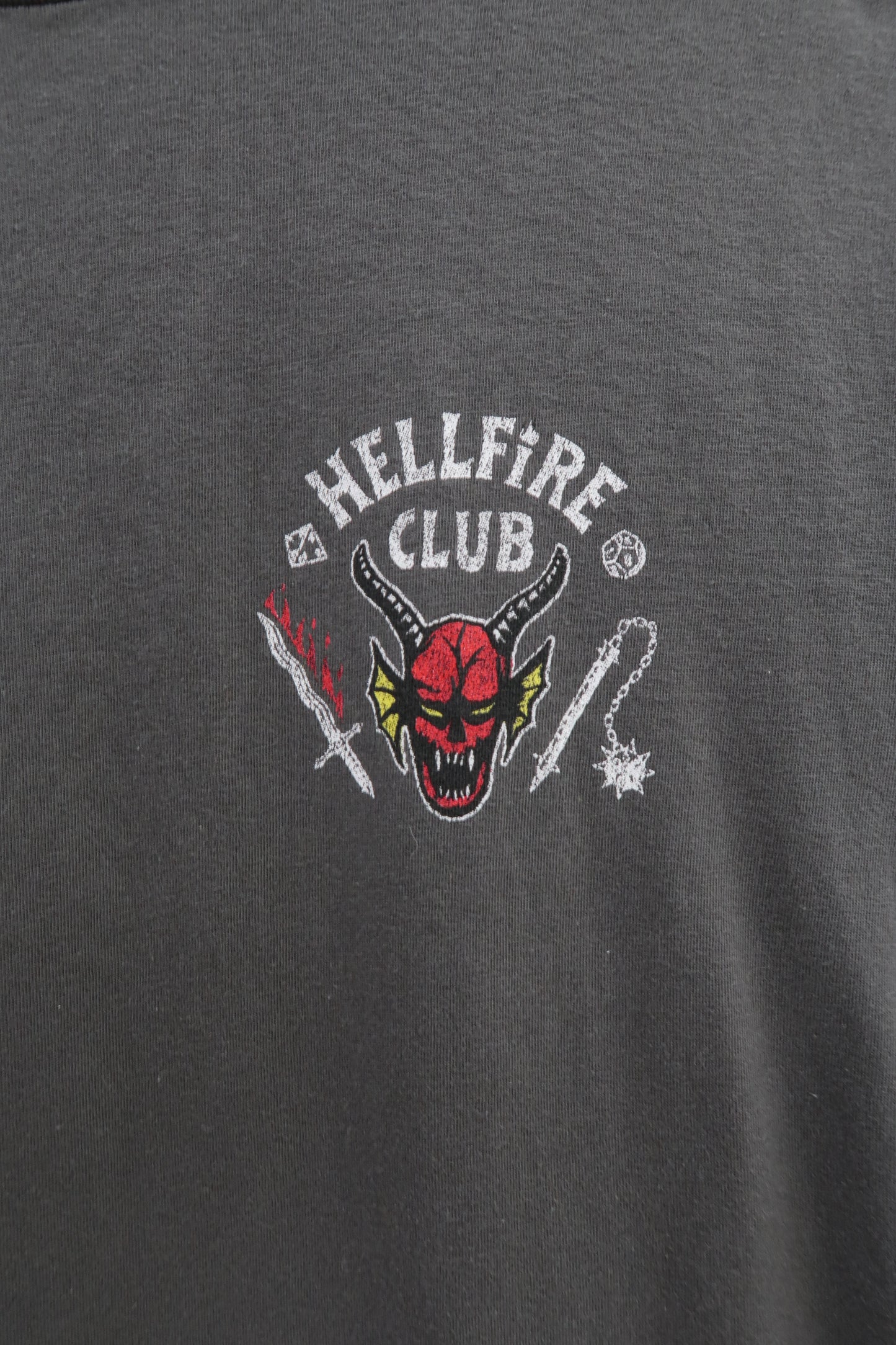 T-shirt à manches courtes gris "Hllfire club" - M
