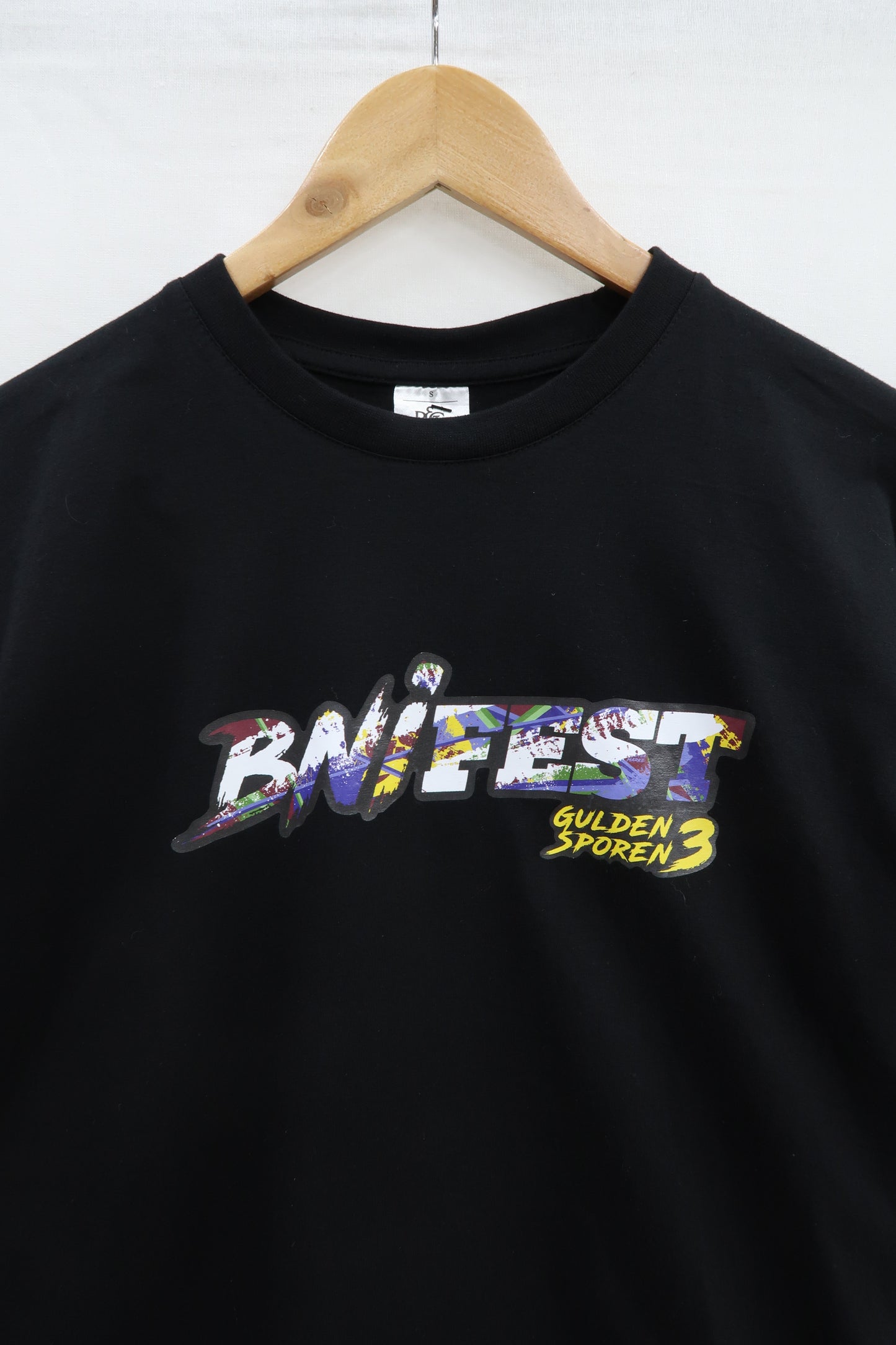 T-shirt noir "bnifest" - S