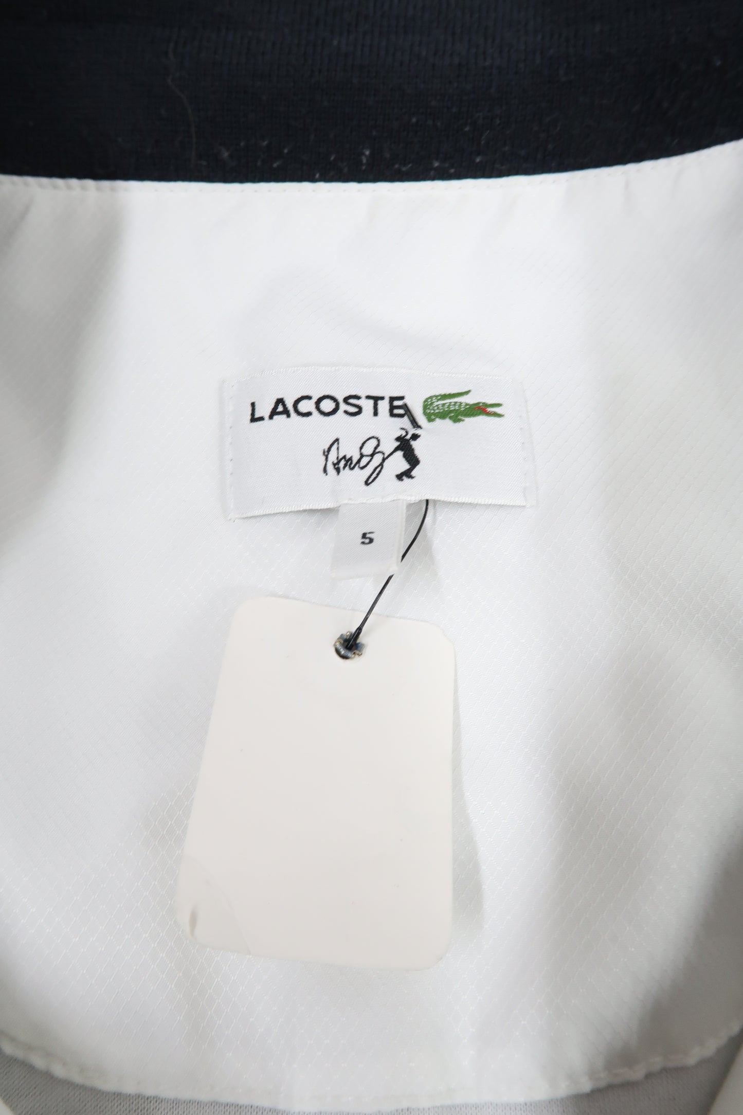 Veste noire, verte et blanche - Lacoste - S