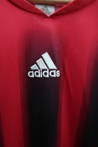 Maillot à manches longues rouge & noir - Adidas - L