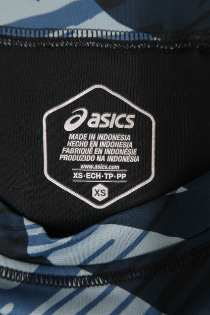 T-shirt noir & bleu - Asics - XS