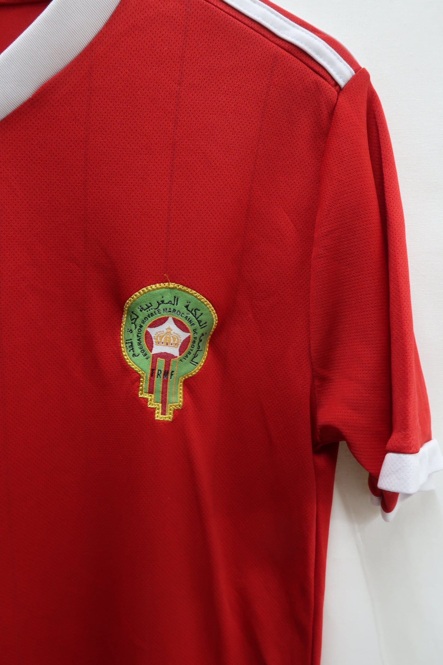 Maillot rouge & blanc Morocco - Adidas - M