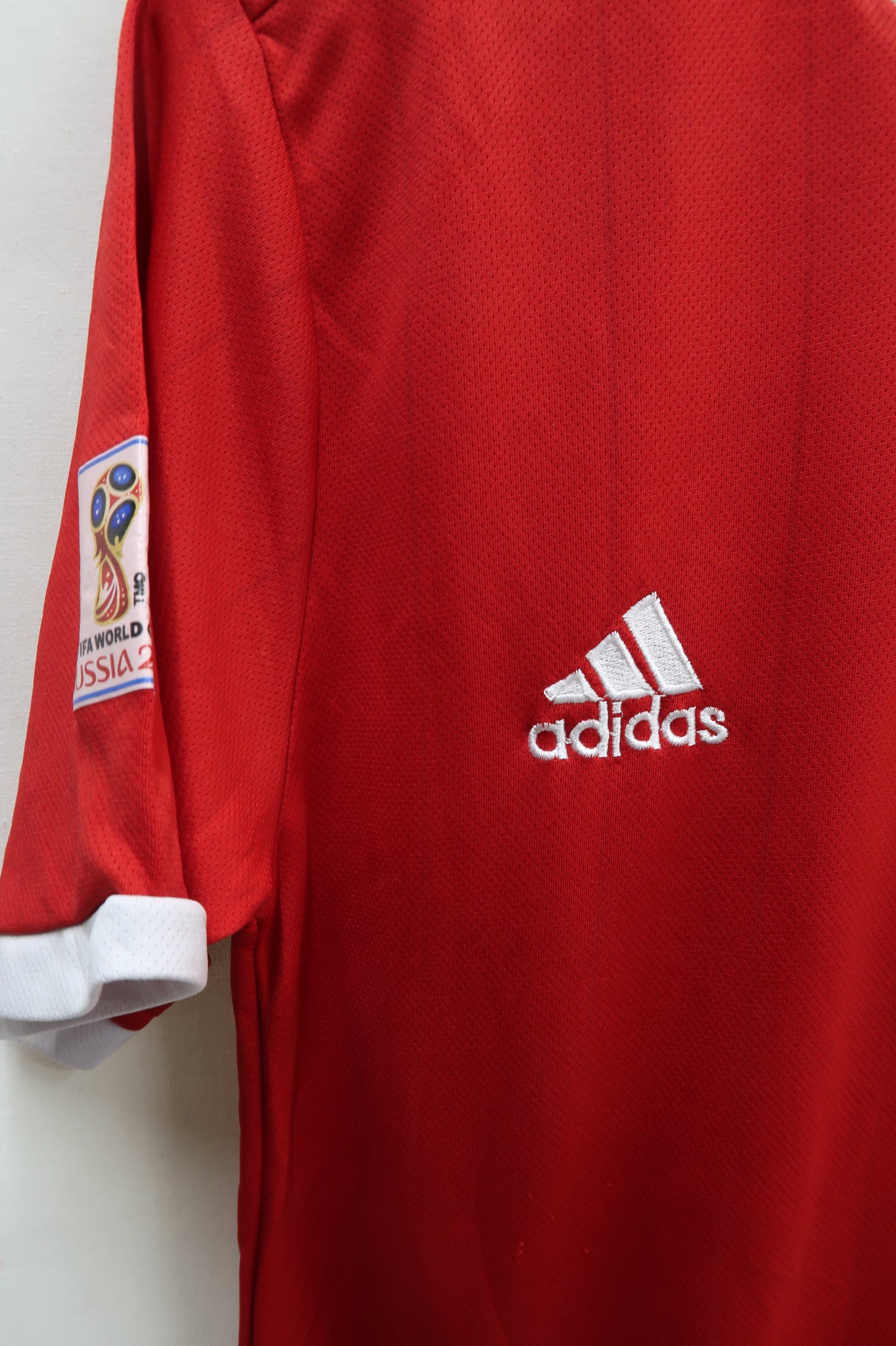 Maillot rouge & blanc Morocco - Adidas - M