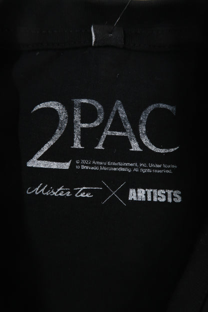T-shirt noir 2pac - Mister tee X artists - L