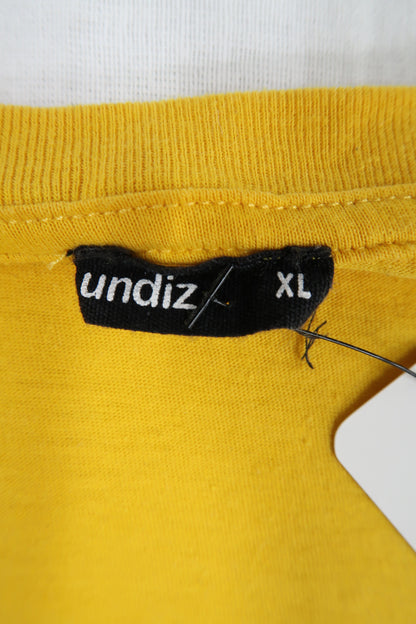 T-shirt jaune canari "j'ai la banane" - Undiz - XL