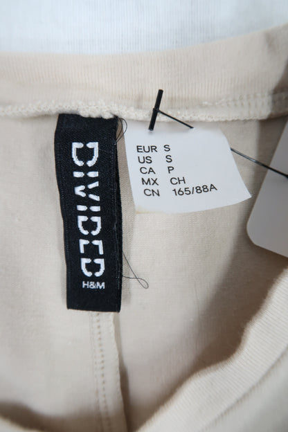T-shirt beige - H&M - S