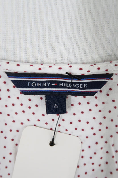 Haut blanc à pois rouges - Tommy Hifliger - S/M