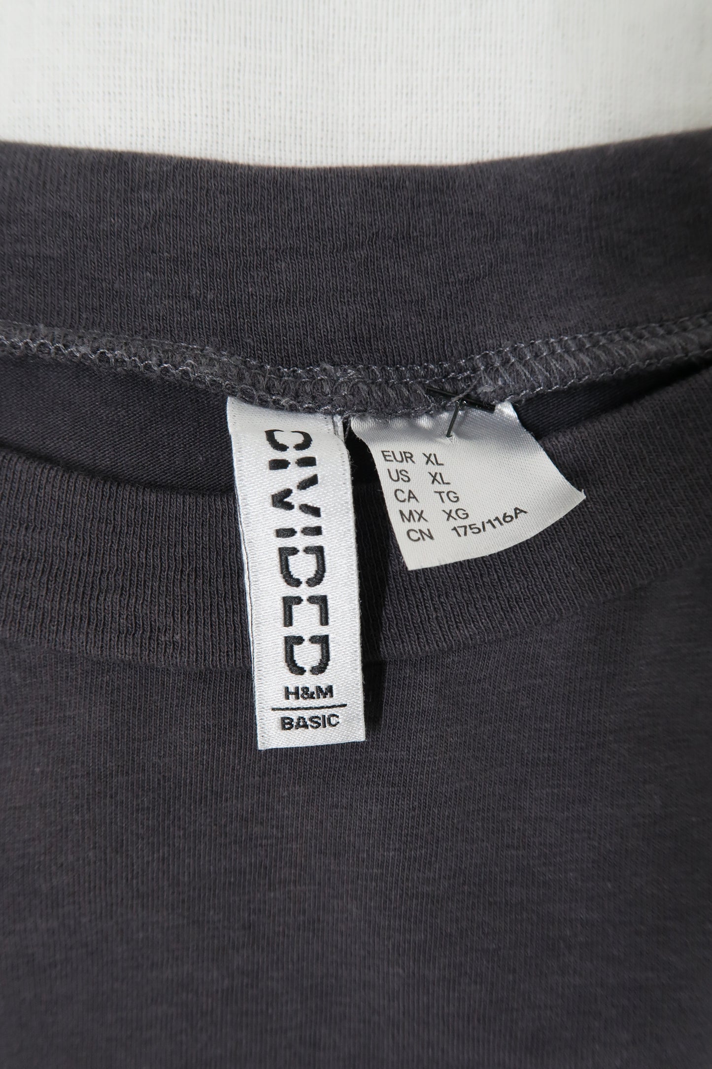 T-shirt gris - H&M - M/L