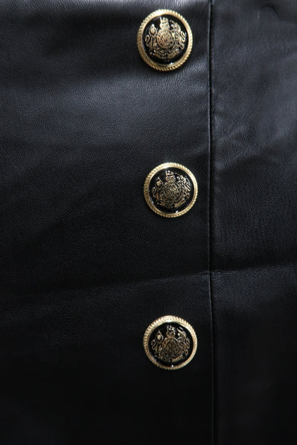 Short en simili cuir - Zara - M