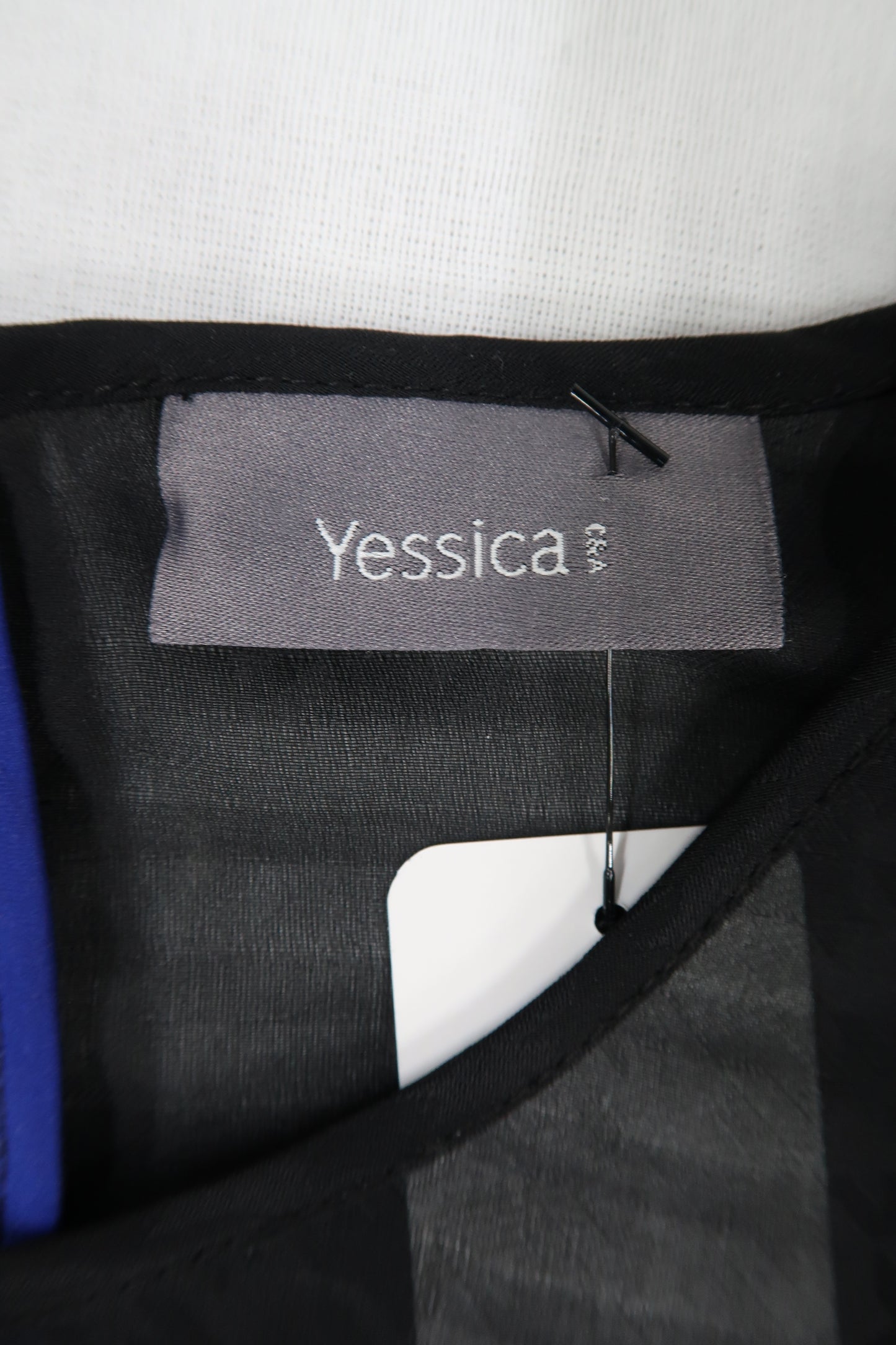 Chemisier noir transparent - Yessica - S