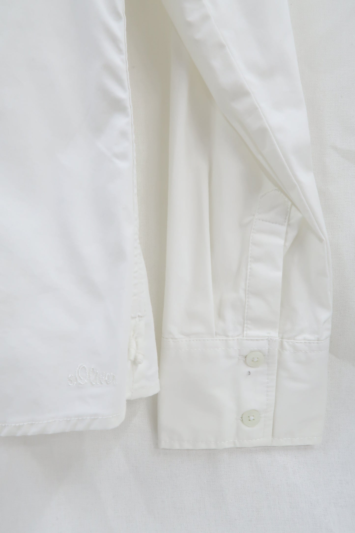 Chemise blanche cintrée - S.Oliver - M
