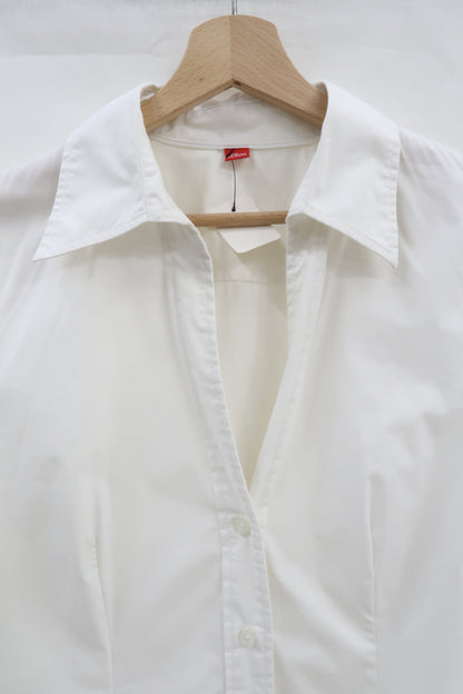 Chemise blanche cintrée - S.Oliver - M